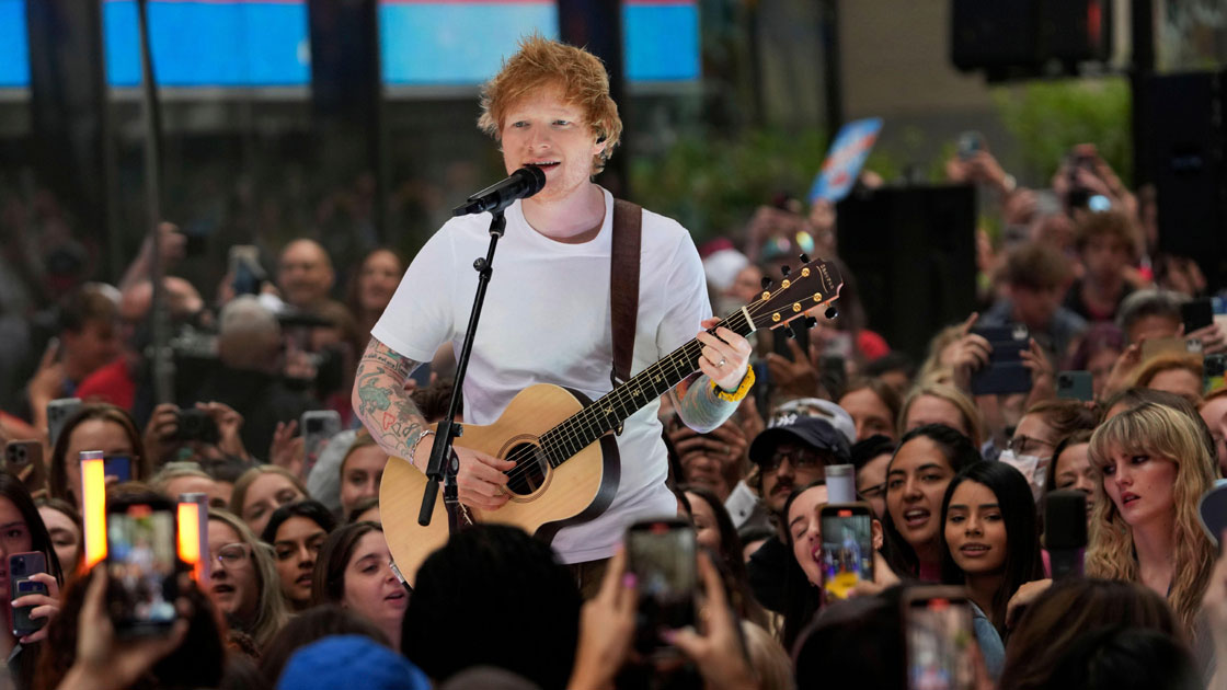 Ed Sheeran Announces Mathematics European Tour