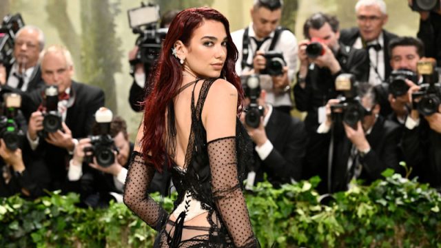Dua Lipa attends The Metropolitan Museum of Art's Costume Institute benefit gala celebrating the opening of the Sleeping Beauties: Reawakening Fashion exhibition on Monday, May 6, 2024, in New York