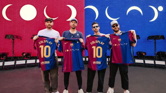 Coldplay Launch FC Barcelona Shirt With Proceeds Going To Refugee Charity